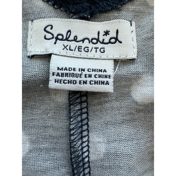 New ~ SPLENDID ~ V Neck Sleeveless Polka Dot Tank Top Size XL VISCOSE - Picture 4 of 6